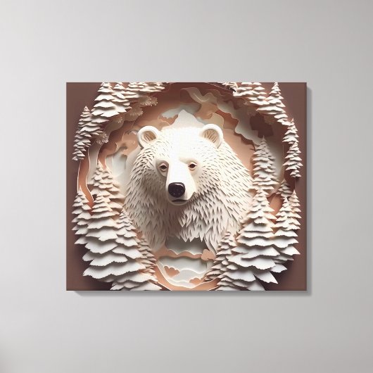 Impression de toile étirée (Recto)