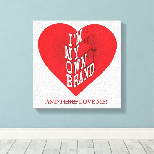 Impression de toile étirée (Insitu (Plancher de Bois))