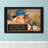 Impression de toile étirée (Insitu (Plancher de Bois))