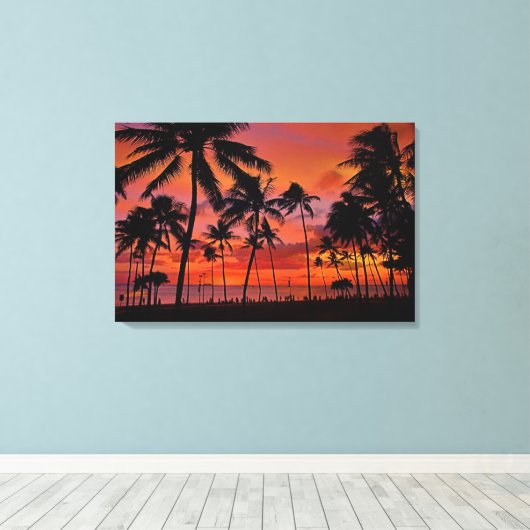 Impression de toile étirée (Insitu (Plancher de Bois))