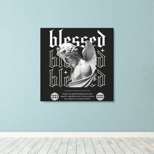 Impression de toile étirée (Insitu (Plancher de Bois))