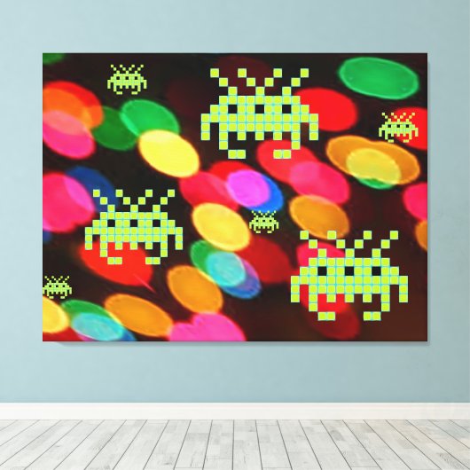 Impression de toile étirée (Insitu (Plancher de Bois))