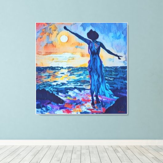 Impression de toile étirée (Insitu (Plancher de Bois))