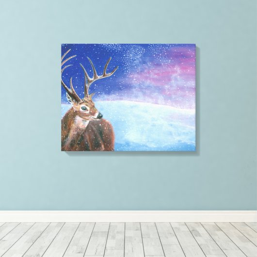 Impression de toile étirée (Insitu (Plancher de Bois))