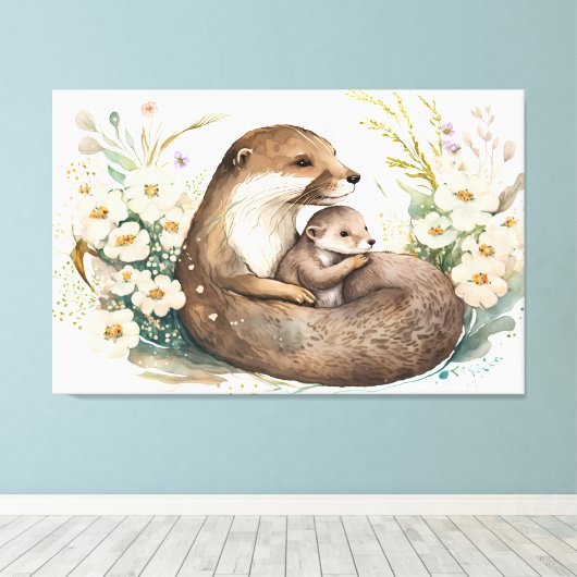 Impression de toile étirée (Insitu (Plancher de Bois))