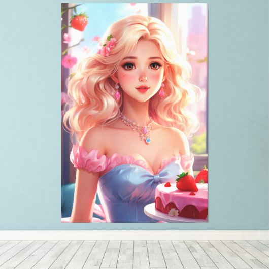 Impression de toile étirée (Insitu (Plancher de Bois))