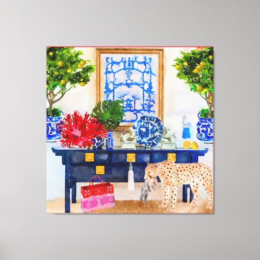 Impression de toile étirée (Recto)