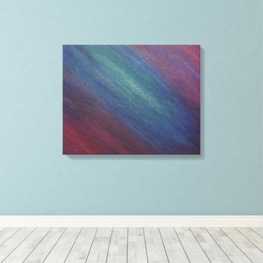 Impression de toile étirée (Insitu (Plancher de Bois))