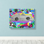 Impression de toile étirée (Insitu (Plancher de Bois))