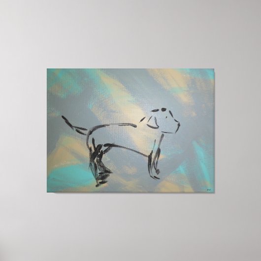 Impression de toile étirée (Recto)