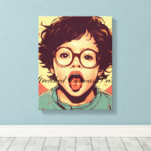 Impression de toile étirée (Insitu (Plancher de Bois))