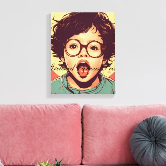 Impression de toile étirée (Insitu(Salon))