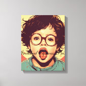 Impression de toile étirée (Recto)