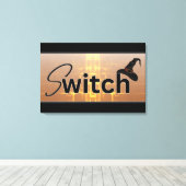 Impression de toile étirée (Insitu (Plancher de Bois))