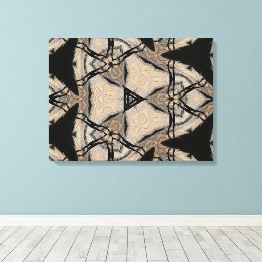 Impression de toile étirée (Insitu (Plancher de Bois))