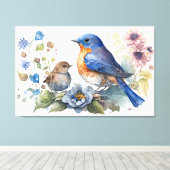 Impression de toile étirée (Insitu (Plancher de Bois))