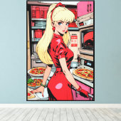 Impression de toile étirée Anime (Insitu (Plancher de Bois))