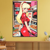 Impression de toile étirée Anime (Insitu(Salon))