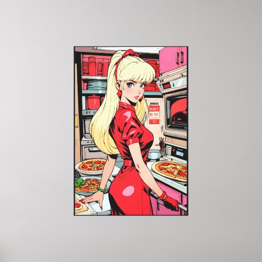 Impression de toile étirée Anime (Recto)