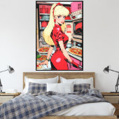 Impression de toile étirée Anime (Insitu(Chambre))
