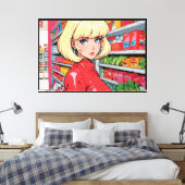 Impression de toile étirée Anime (Insitu(Chambre))