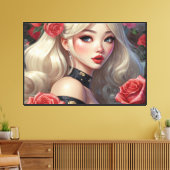Impression de toile étirée Anime (Insitu(Salon))
