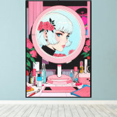 Impression de toile étirée Anime (Insitu (Plancher de Bois))