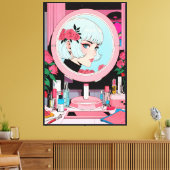 Impression de toile étirée Anime (Insitu(Salon))