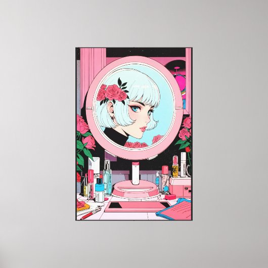 Impression de toile étirée Anime (Recto)