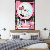 Impression de toile étirée Anime (Insitu(Chambre))
