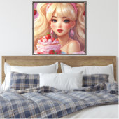 Impression de toile étirée Anime (Insitu(Chambre))
