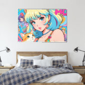 Impression de toile étirée Anime (Insitu(Chambre))