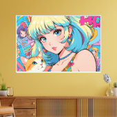 Impression de toile étirée Anime (Insitu(Salon))