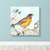 Impression de toile étirée Connecticut (Insitu (Plancher de Bois))