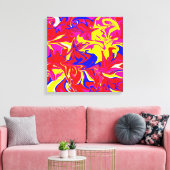 Impression de toile étirée couleur (Insitu(Salon))