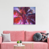 Impression de toile étirée couleur tropicale (Insitu(Salon))