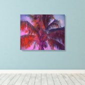 Impression de toile étirée couleur tropicale (Insitu (Plancher de Bois))