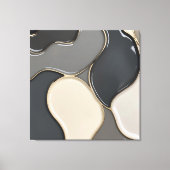 Impression de toile étirée dans un graphique éléga (Recto)