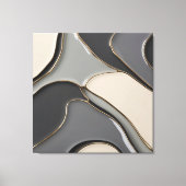 Impression de toile étirée dans un graphique éléga (Recto)