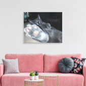 Impression de toile étirée de 20 po x 16 po (Insitu(Salon))