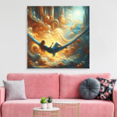 Impression de toile étirée de la reine des nuages (Insitu(Salon))