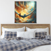 Impression de toile étirée de la reine des nuages (Insitu(Chambre))