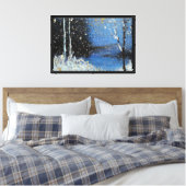 Impression de toile étirée de neige (Insitu(Chambre))