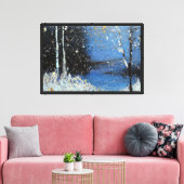 Impression de toile étirée de neige (Insitu(Salon))