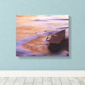 Impression de toile étirée du matin à la dérive (Insitu (Plancher de Bois))