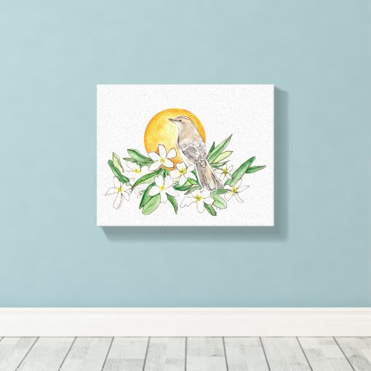 Impression de toile étirée en Floride (Insitu (Plancher de Bois))