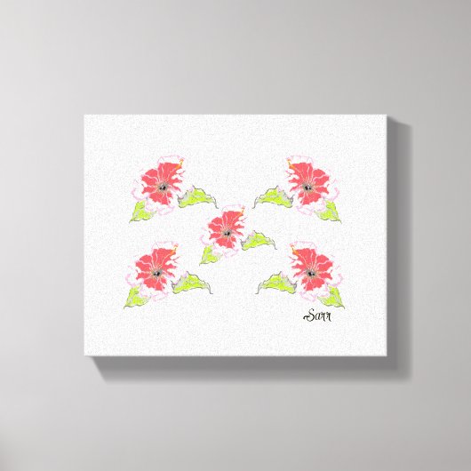 Impression de toile étirée : Exotique (Recto)