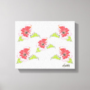 Impression de toile étirée : Exotique