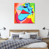 Impression de toile étirée face (Insitu(Chambre))