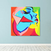 Impression de toile étirée face (Insitu (Plancher de Bois))